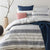 Sass Navy Quilt Cover Set