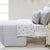 Cameron Silver Coverlet (160 x 220cm)