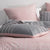 Cason Pink European Pillowcase