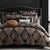 Atticus Black Quilt Cover Set