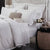 Chiara White Quilt Cover Set