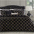 Julienne Black Quilt Cover Set