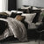 Mancini Smoke Quilt Cover Set