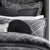 Mancini Charcoal European Pillowcase