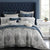 Moreno Champagne Quilt Cover Set