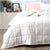 Josephine White 500TC Cotton Comforter Set