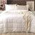 Mosaic White 500TC Cotton Comforter Set