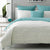 Beck Aqua Quilt Cover Set