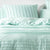 Cameron Aqua European Pillowcase