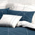 Court Navy European Pillowcase