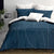 Court Navy Quilt Cover Set