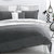 Dax Black Quilt Cover Set