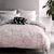 Fraction Pink Quilt Cover Set