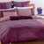 Harley Plum Quilt Cover Set