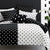Jaya Black Quilt Cover Set