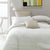Jensen White Quilt Cover Set