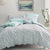 Loft Navy Quilt Cover Set