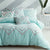 Orion Aqua Quilt Cover Set