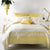 Pacey Yellow Quilt Cover Set