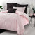 Point Pink Quilt Cover Set