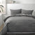 Spencer Charcoal Quilt Cover Set