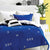 Triplicity Blue Quilt Cover Set