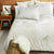 White Linen Quilt Cover Set