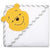 POOH Lets Fly A Kite Hooded Towel