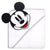 Disney Mod Mickey Character Hooded Towel