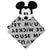 Disney Mod Mickey Letter Print Security Blanket