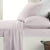 Lilac Flannelette Sheet Set