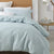 Audrey Powder Blue Quilt Cover Set