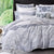 Arabian Birds Navy Quilt Cover Set