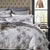 Floral Mink Quilt Cover Set