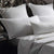 Chinese Key White Matelesse Long Cushion