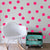 Hot Pink Spots Wall Decals