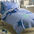 Stars Hand Quilted 100% Cotton Coverlet (150 x 220cm)