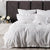 Antoine White Quilt Cover Set