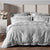 Francesco Silver Quilt Cover Set