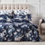 Jardin Navy Quilt Cover Set