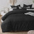 Betty Black Quilt Cover Set