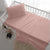 Cot Sheet Set Blush Vintage Washed Cotton
