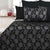 Cranbrook Silver Black Quilt Cover Set