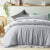 Dove Grey Linen Sheet Set