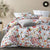 Florent Blue Quilt Cover Set