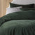 Forest Green Velvet European Pillowcase