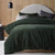 Forest Green Velvet Quilt Cover Set