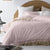 Gypsy Blush Tassel Quilt Cover Set