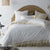 Gypsy White Tassel Quilt Cover Set