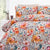 Kitsune Orange Quilt Cover Set